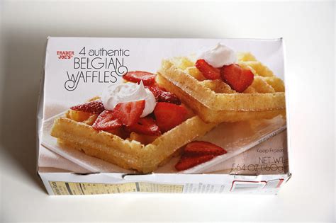 Trader Joe S Authentic Belgian Waffles 2 10 Bestselling Frozen Waffles From Worst To