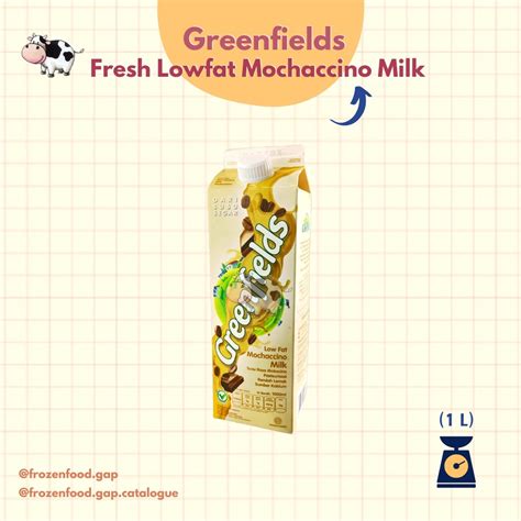 Jual Susu Greenfields Fresh Milk Pasteurisasi L Ml Dairy Food