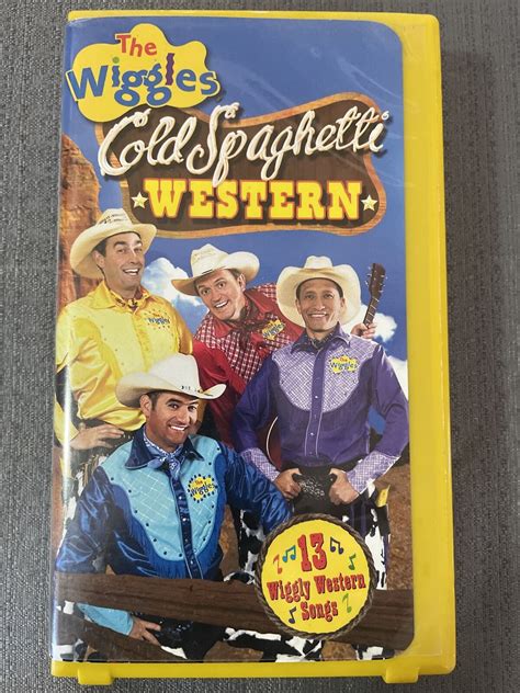 The Wiggles Cold Spaghetti Western Vhs 2004 45986025180 Ebay