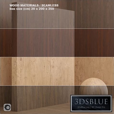 Material wood / veneer (seamless) - set 6