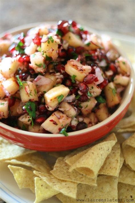 Holiday Cranberry Salsa Lauren S Latest