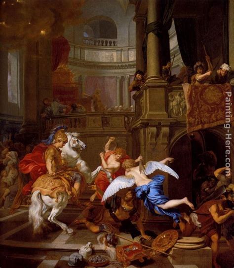 Gerard De Lairesse The Expulsion Of Heliodorus From The Temple Painting ...