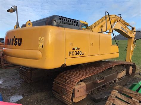 Komatsu Pc 340 Lc 2002 Gill Group Gill Excavations Uk Ltd Civil Engineering Plant