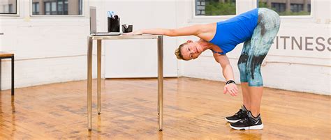 5 Standing Desk Stretches To Relieve Stress Now Life By Daily Burn