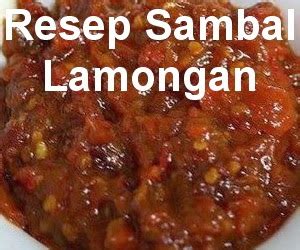 Resep Sambal Pecel Lele Khas Lamongan Cfrommy