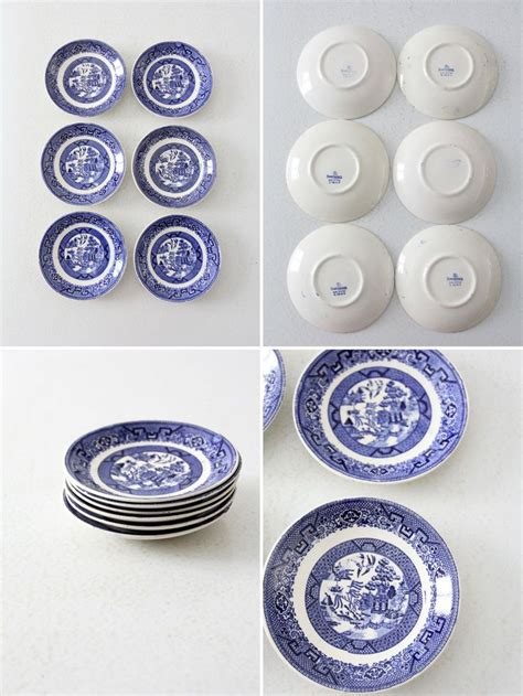 Homer Laughlin Blue Willow Ware Circa S Piece Collection Etsy