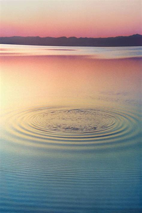 Circles In A Lake Limited Edition Of 1 Photography By Walter Weinberg