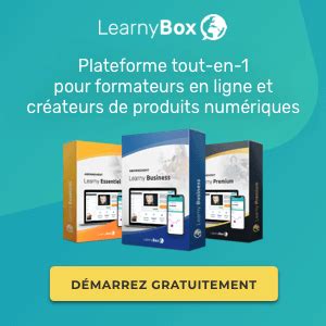 Learnybox La Plateforme Tout En Un Pour Cr Er Et Vendre Vos