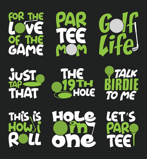 Golf T shirt Design Bundle, Vector Golf T shirt design, Golfing shirt, Golf typography T shirt ...