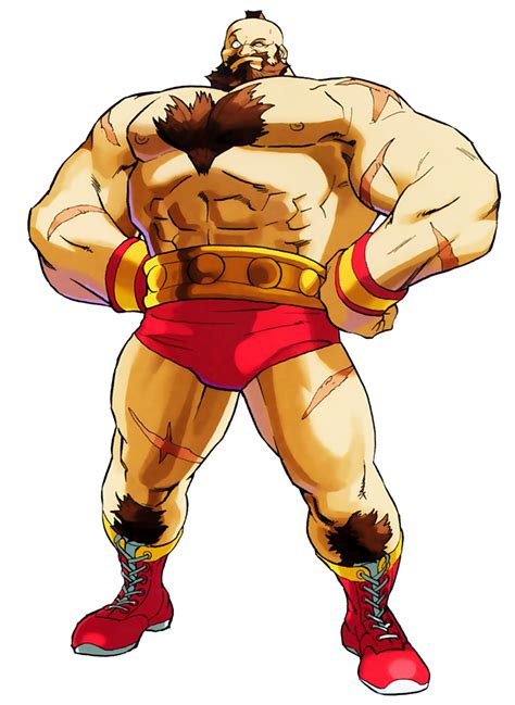 Marvel Vs Capcom Clash Of Super Heroes Zangief Character Art Marvel