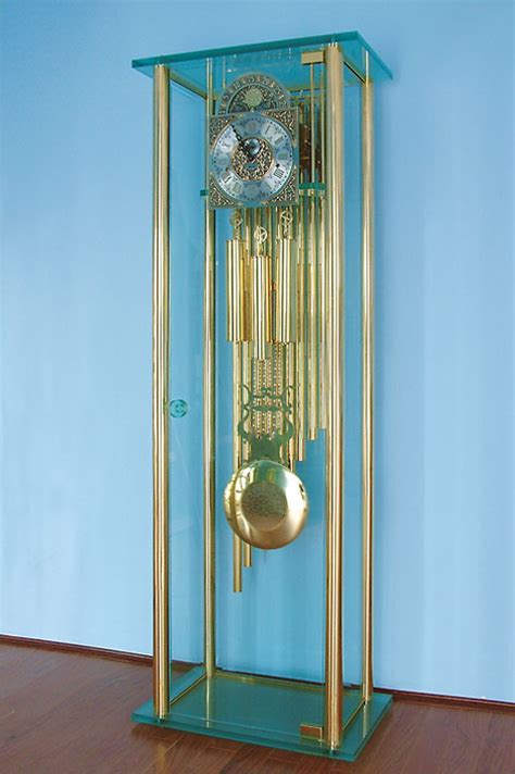 Glass Grandfather Clocks Jordan Glass Art