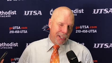 Utsa Basketballl Head Coach Steve Henson Post Game Interview Youtube