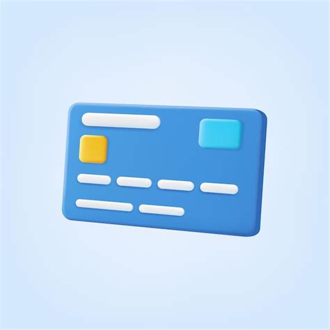 Premium Vector 3d Credit Card