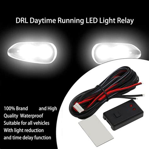 Car Led Daytime Lamp Controller With Dimming Delay Function Led Fog