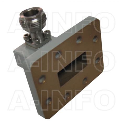 Wcan Dp Right Angle Rectangular Waveguide To Coaxial Adapter