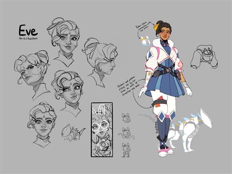 Artstation Eve Apex Legends Fan Made Character Concept