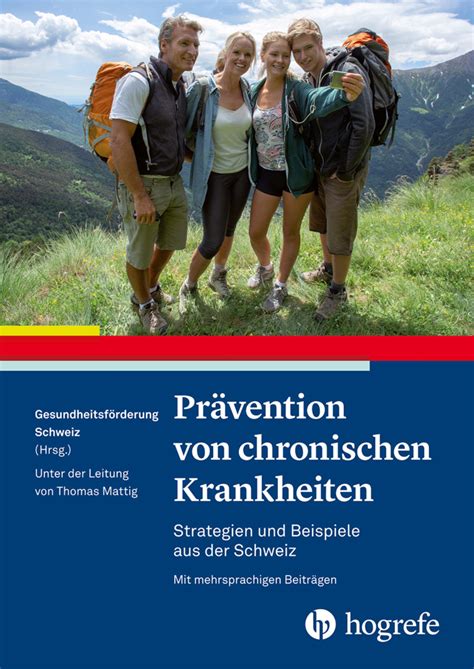 Prävention von chronischen Krankheiten 2022 Strategien und