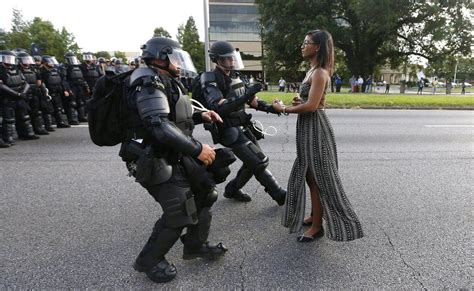 Baton Rouge Killing Black Lives Matter Protest Photo Hailed As