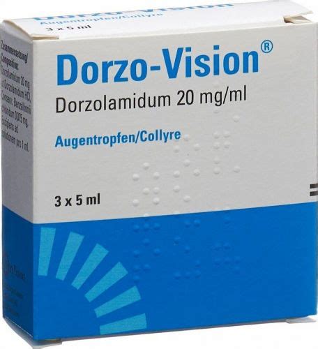 Dorzo Vision Augentropfen X Ml In Der Adler Apotheke