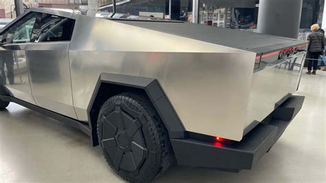 Tesla Cybertruck The Electric Pickup Truck With Bulletproof Capability A Threat On The Road