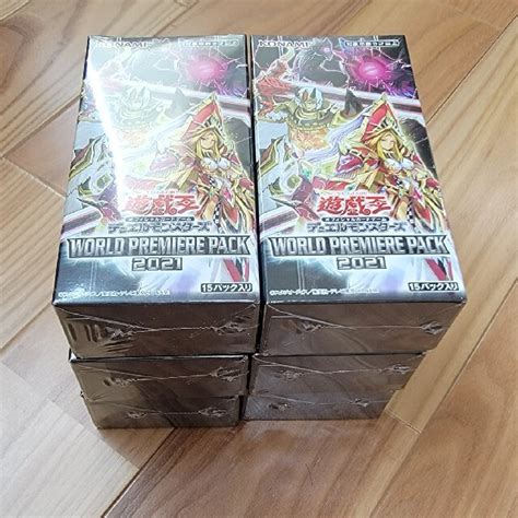 遊戯王 遊戯王 World Premiere Pack 2021 Box 6boxの通販 By やすちくわ S Shop｜ユウギオウならラクマ