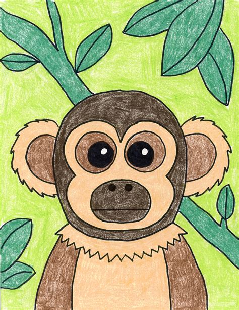 Draw A Monkey Easy It Will Be The Body