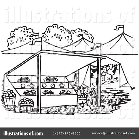 Market Clipart #1221003 - Illustration by Picsburg