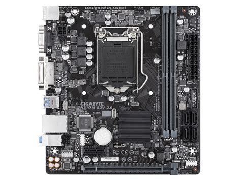 Gigabyte H310m S2v 20 Socket 1151 Intel Socket Komplettdk