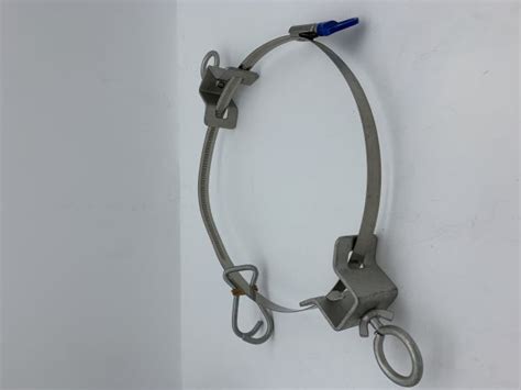 Galvanized Steel FTTH Hoop Fastening Retractor For Fiber Cable