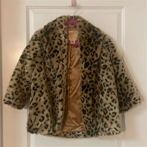 Billabong Jackets Coats Cheetah Print Faux Fur Jacket Poshmark