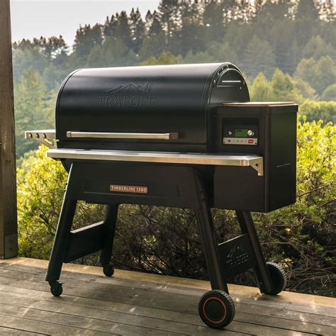 Traeger Timberline 1300 WiFi Pellet Grill TFB01WLE BBQGuys Wood