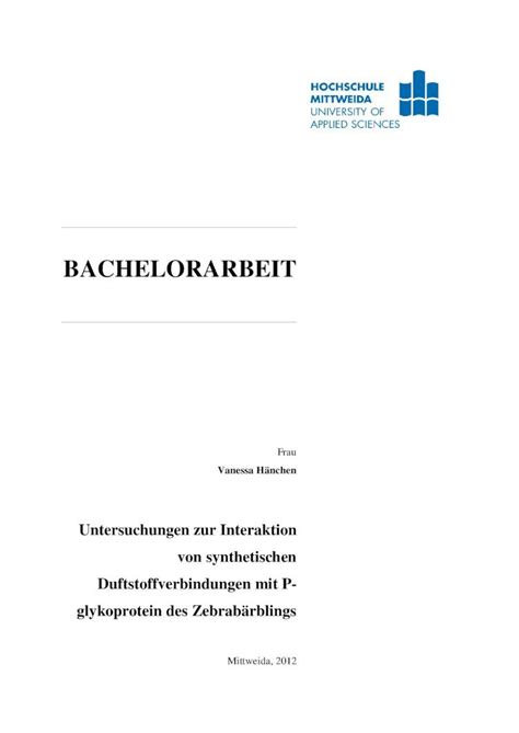 Pdf Bachelorarbeit Monami Monami Multiple Klonierungsstelle