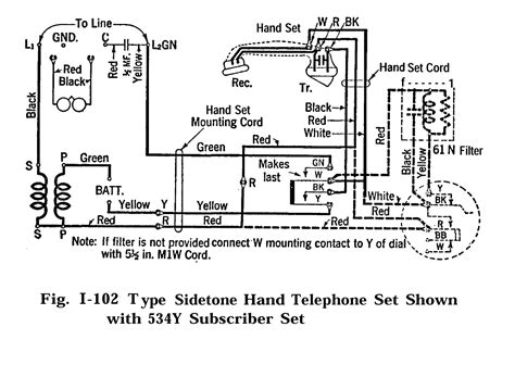 Landline Telephone Circuit Diagram