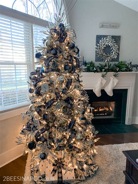 How To Decorate A Blue Christmas Tree At Virginia Atkins Blog