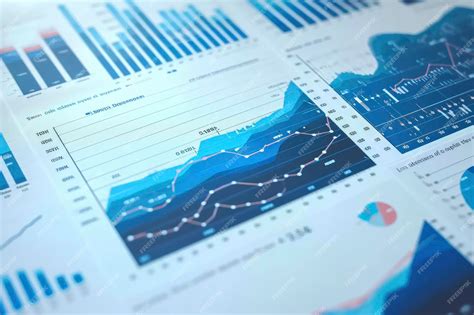 Premium Photo | A business chart and infographics background