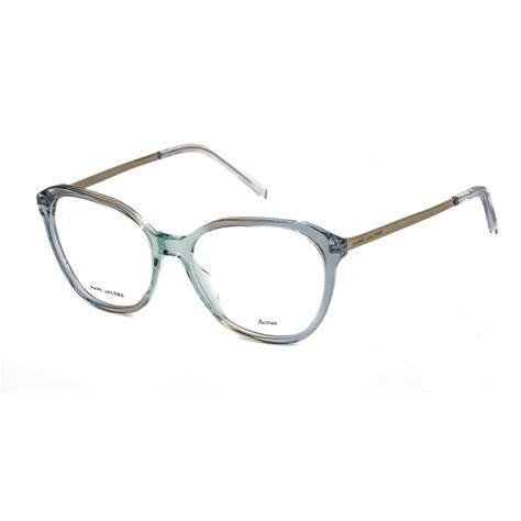 Marc Jacobs Marc 485 N Eyeglasses Azure Clear Lens In Metallic Lyst