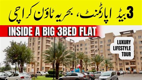 Inside Tour Of 3Bed Flat Apartment In Bahria Town Karachi Apartments