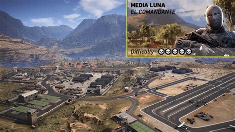 Ghost Recons Wildlands Media Luna El Commandante Difficulty