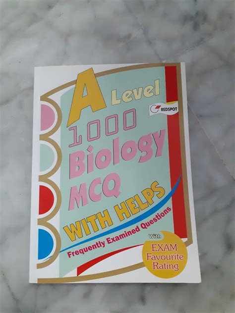 H2 Biology MCQ A Level 1000 Biology MCQ With Helps Hobbies Toys