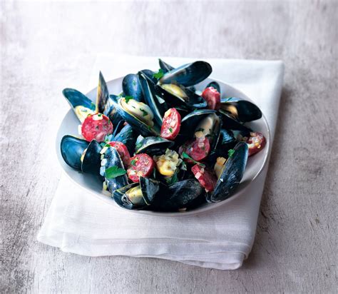 Recette Moules Au Chorizo Marie Claire