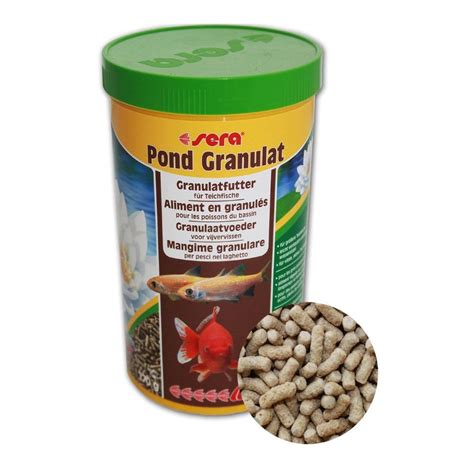 Sera Pond Granulat 1000 Ml Alimento Granulado Para Peces Grandes De