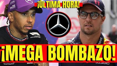 Lewis Hamilton Invita Al Checo Per Z A Unirse A Mercedes Benz Tras