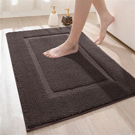 Amazon Dexi Bathroom Rug Mat Ultra Absorbent Soft Bath Rug