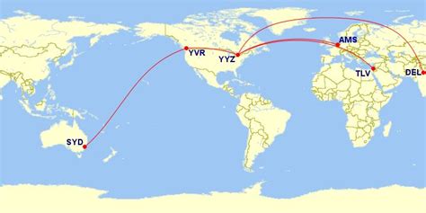 Where Air Canada Is Flying Its Boeing 777 200lrs This Summer