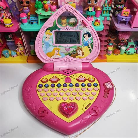 Preloved Vtech Disney Princess Magical Learning Laptop Hobbies And Toys