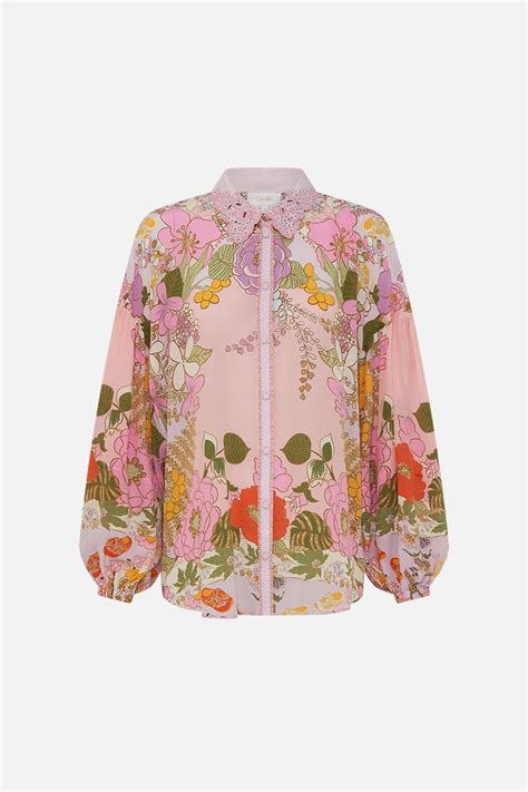 Balloon Sleeve Shirt Blouse Clever Clogs Camilla Au Camilla