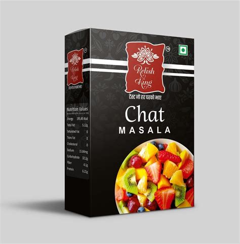 Relishking Chat Masala Packaging Size G Packaging Type Box At