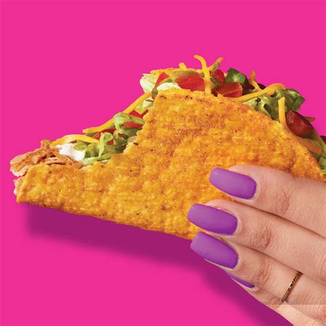 Taco Bell Mild Seasoned Flavor Crunchy Taco Shells