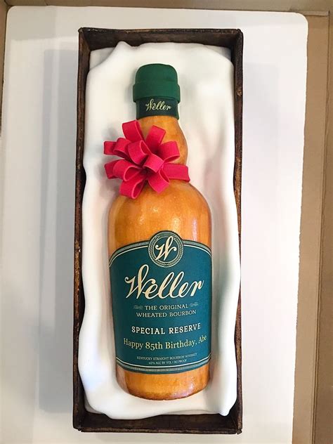 Bourbon Bottle Cake Bottle Cake Bourbon Cake Custom Birthday Cakes