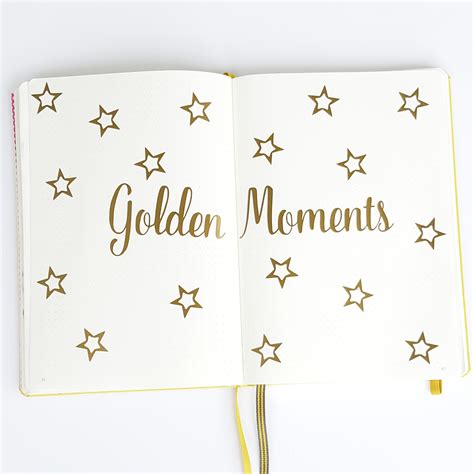 Tracking "Golden Moments" in your Bullet Journal